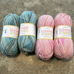 NWT Sirdar Summer Stripes Yarn